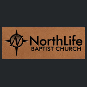 North Life Leather Patch Hat  - Snapback Trucker Cap Design