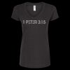 Women's Poly-Rich V-Neck T-Shirt Thumbnail